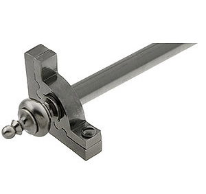 Sovereign Urn Plain Stair Rod - Pewter
